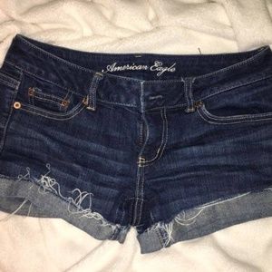 American Eagle Stretch Jean Shorts